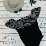 Zig Zag top swimsuit